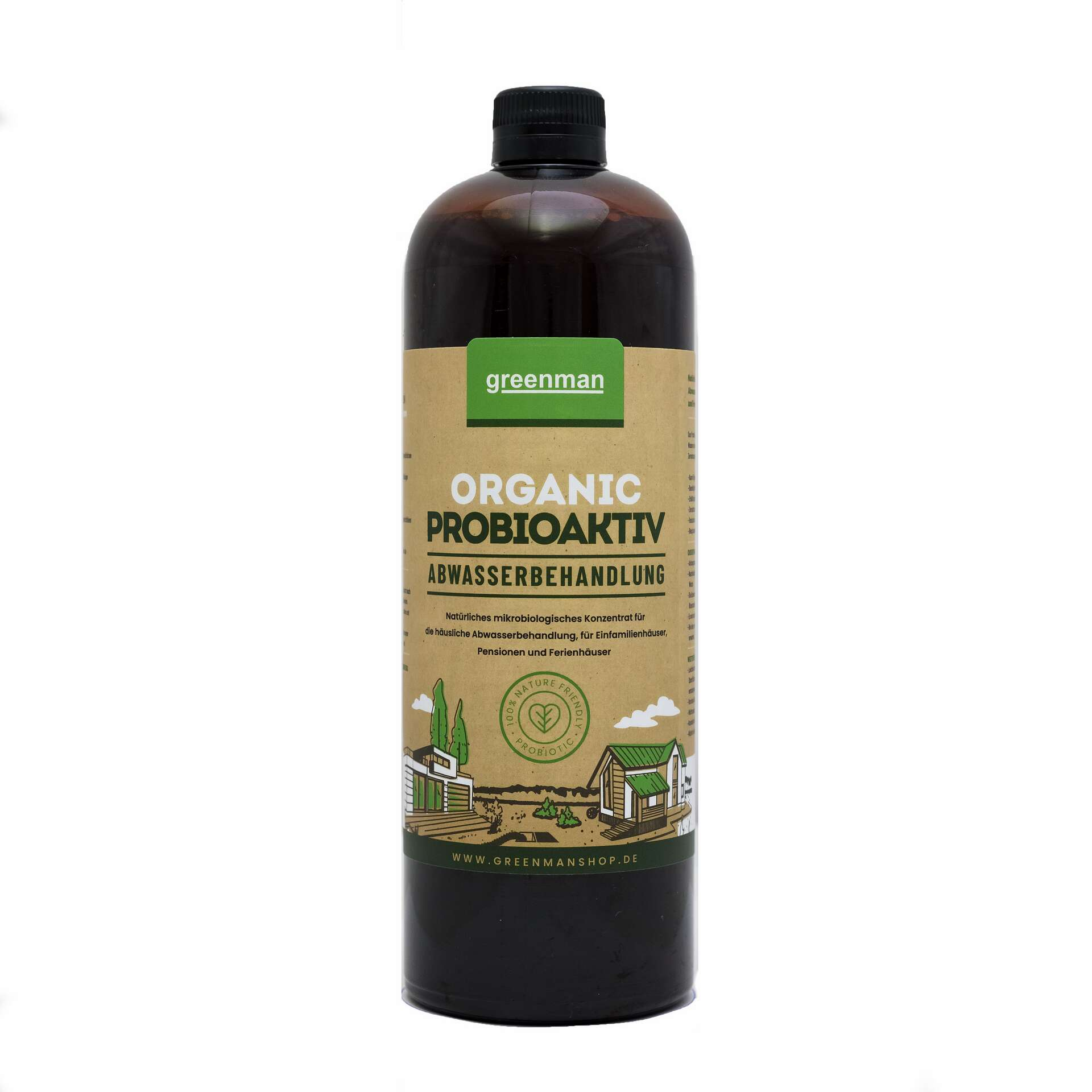 Greenman Probioaktiv – Biologisk avloppsvattenbehandling 1L